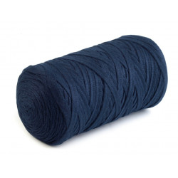 Textilstrickgarn 250g jeansblau dunkel 125m